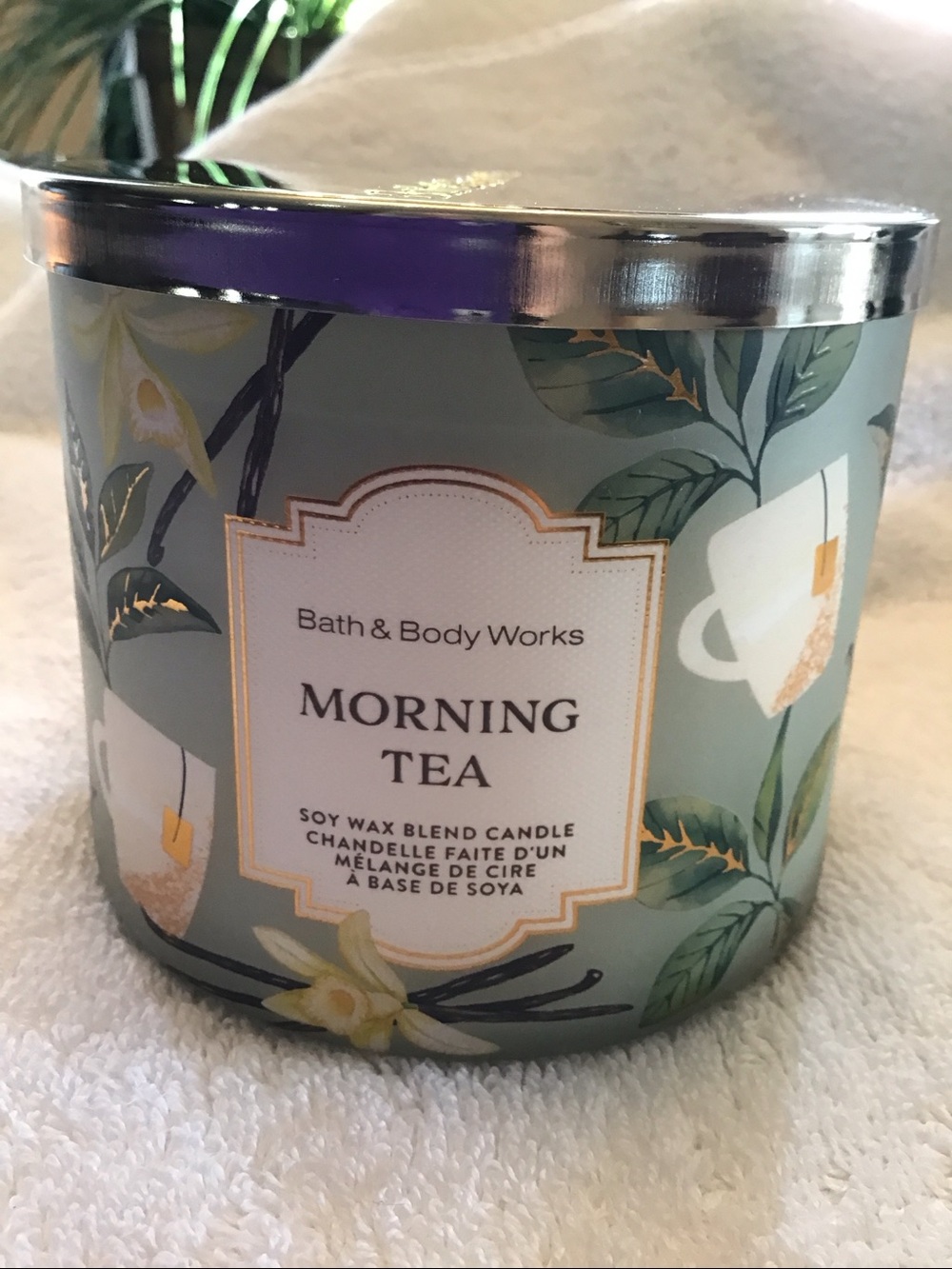 Bath & Body Works 3 wick candle Morning Tea